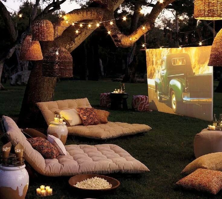 Creating An Outdoor Cinema - How To Create An Outdoor Cinema